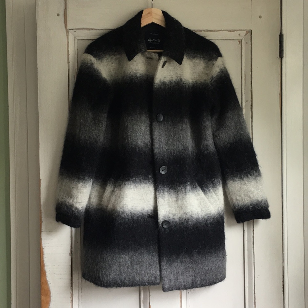 Madewell Textured Cocoon Coat